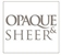 Opaque en Sheer