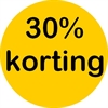 30% korting