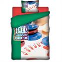 Dekbedovertrek Texas poker