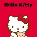 Fleece plaid Hello Kitty