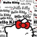 Fleece plaid Hello Kitty