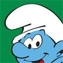 Strandlaken Smurfen