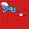 Strandlaken Smurfen