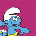 Strandlaken Smurfen