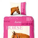 Dekbedovertrek flanel Paarden