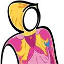 Kinderponcho Princess