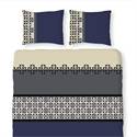 Dekbedovertrek Romanette flanel Azul