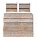Dekbedovertrek Romanette flanel Sloophout